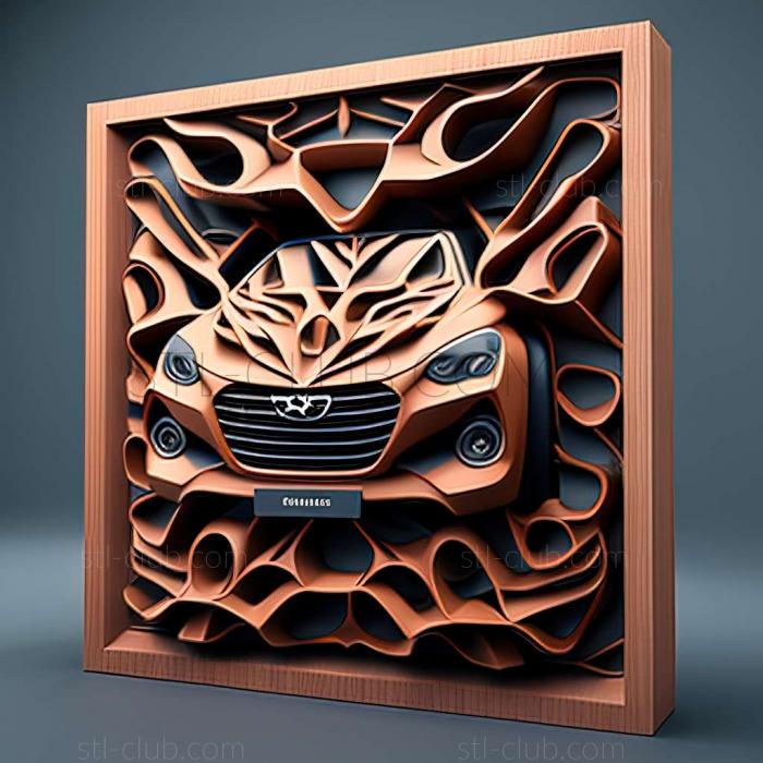 3D мадэль Hyundai Global 900 (STL)